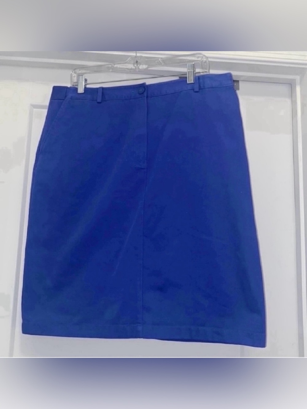 💙 Blue L.L. BEAN Classic Fit Skirt - Size 16